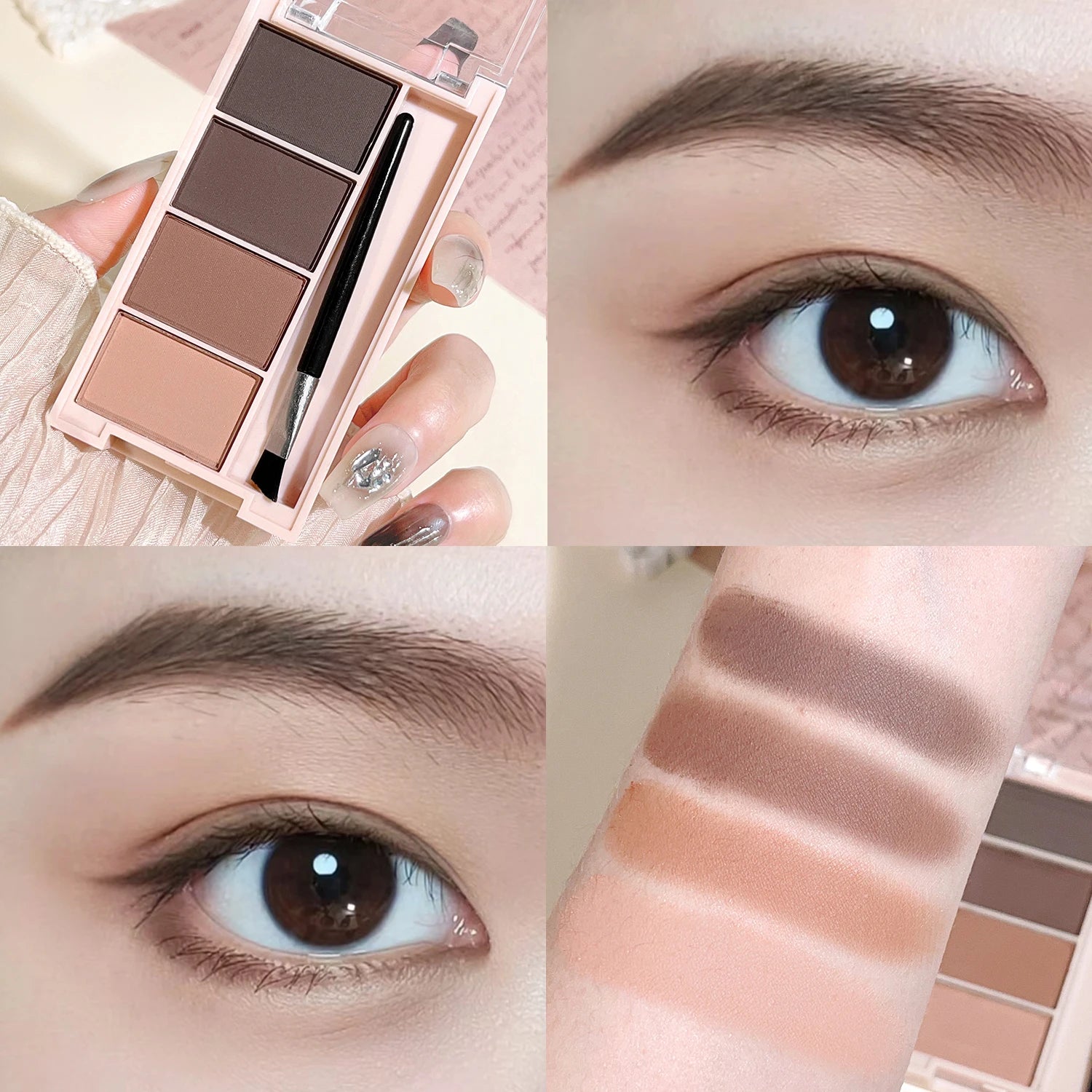 Eyebrow powder tray