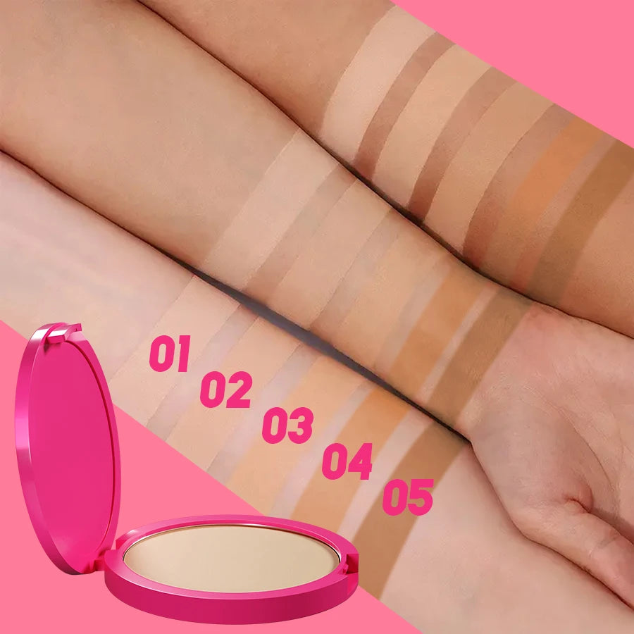 Natural Matte Powder Oil Face Concealer Makeup