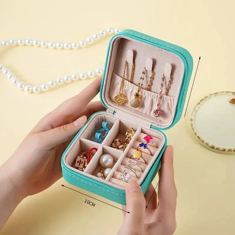 Mini jewelry storage Portable Box
