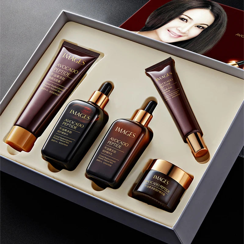 5pcs Avocado Skin Care Set