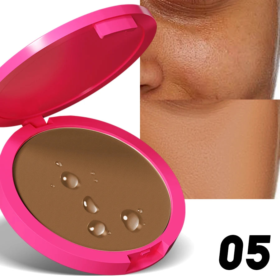 Natural Matte Powder Oil Face Concealer Makeup