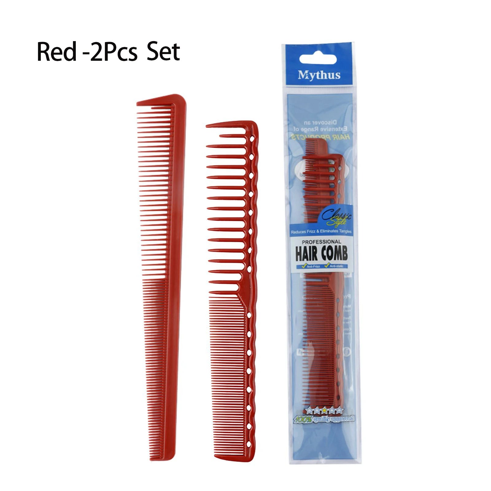 2pcs Set Professional Barbershop Comb