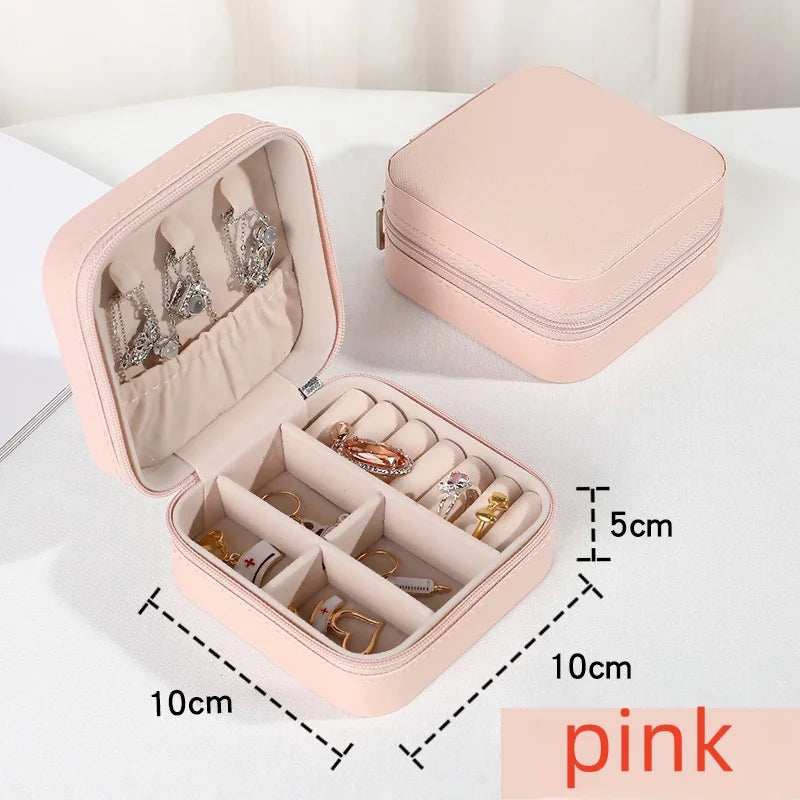 Mini jewelry storage Portable Box