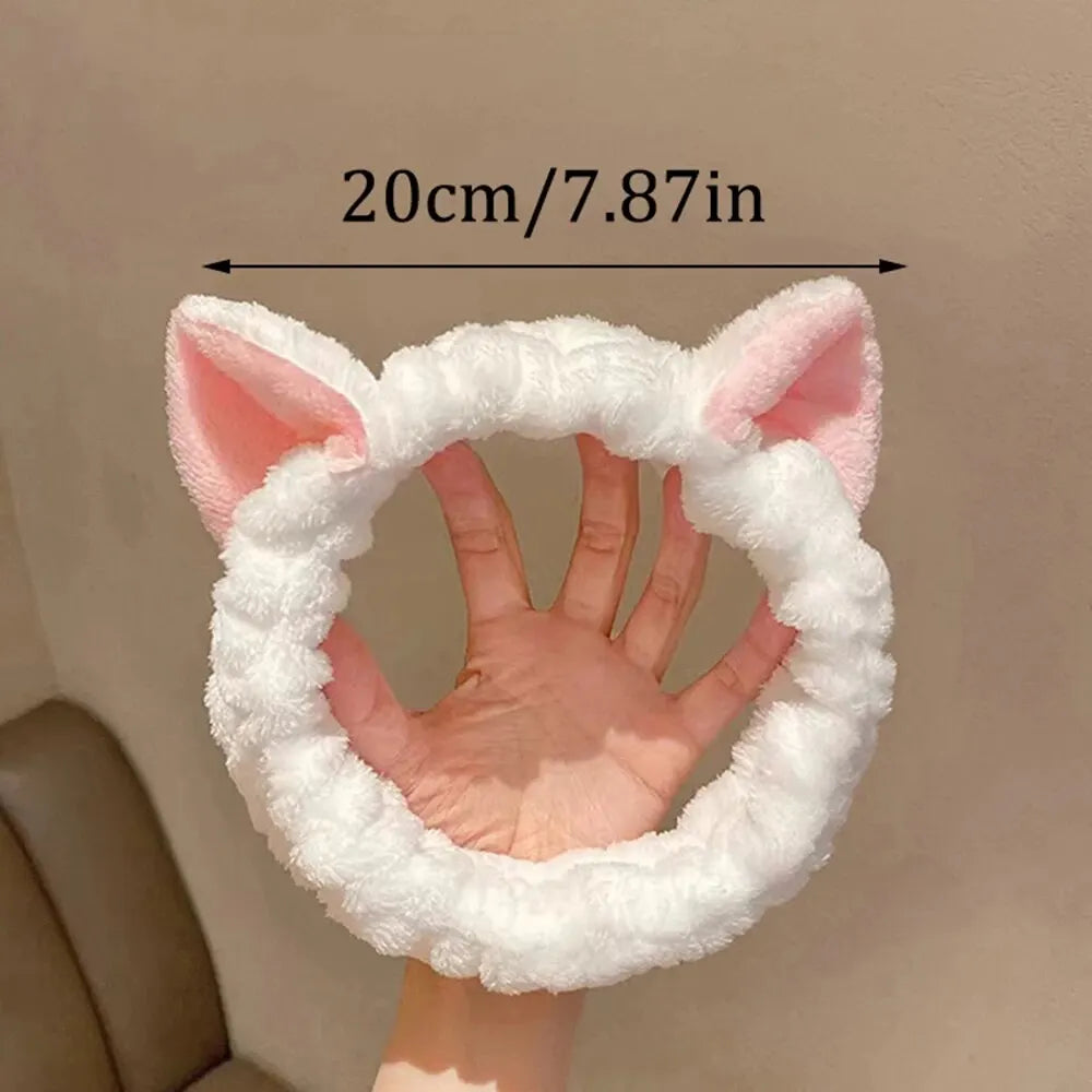 Hairband Cat Coral