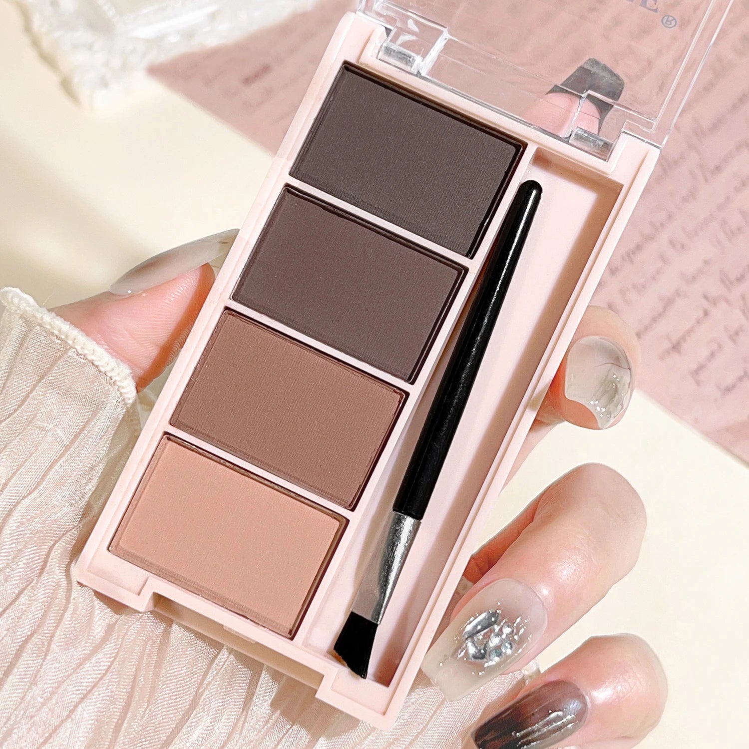 Eyebrow powder tray