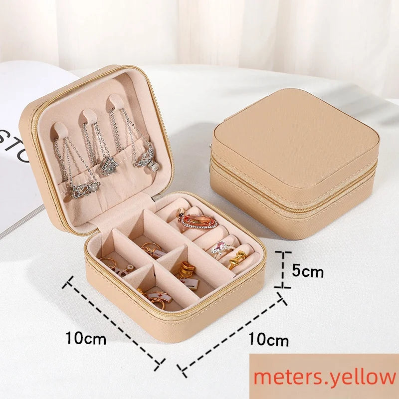 Mini jewelry storage Portable Box