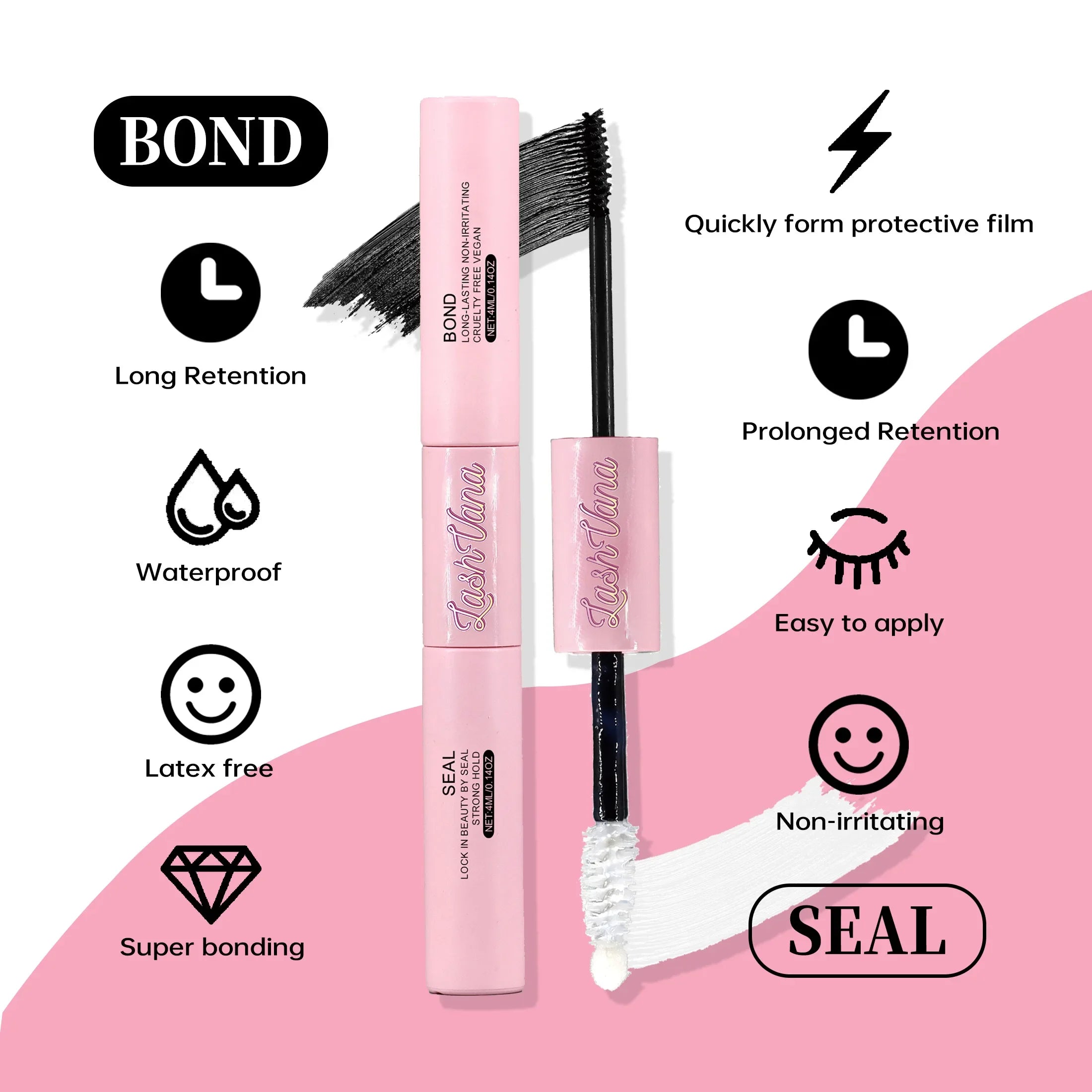 DIY Lashes Extension Kit Eyelashes 200 PCS Clusters Lash