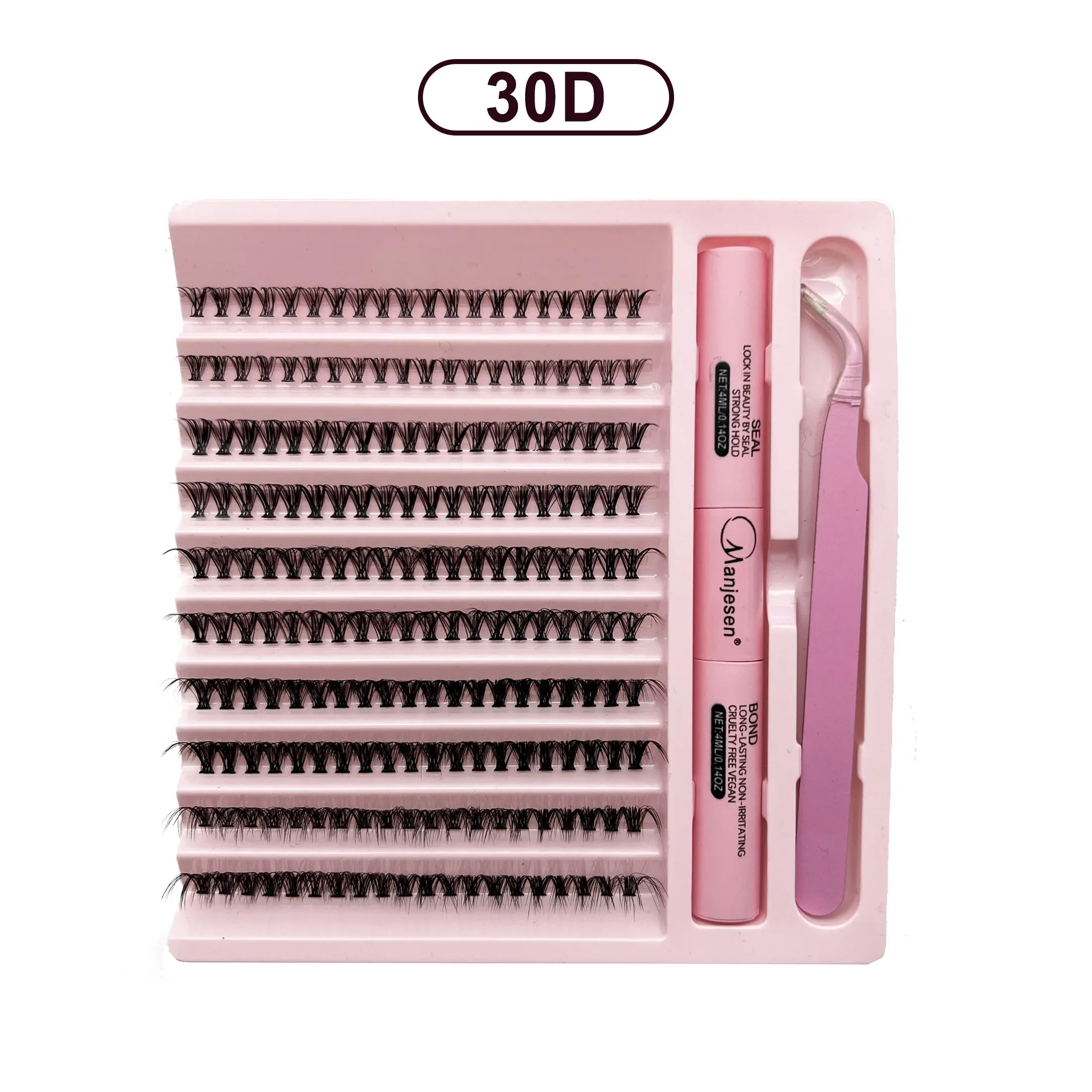 DIY Lashes Extension Kit Eyelashes 200 PCS Clusters Lash