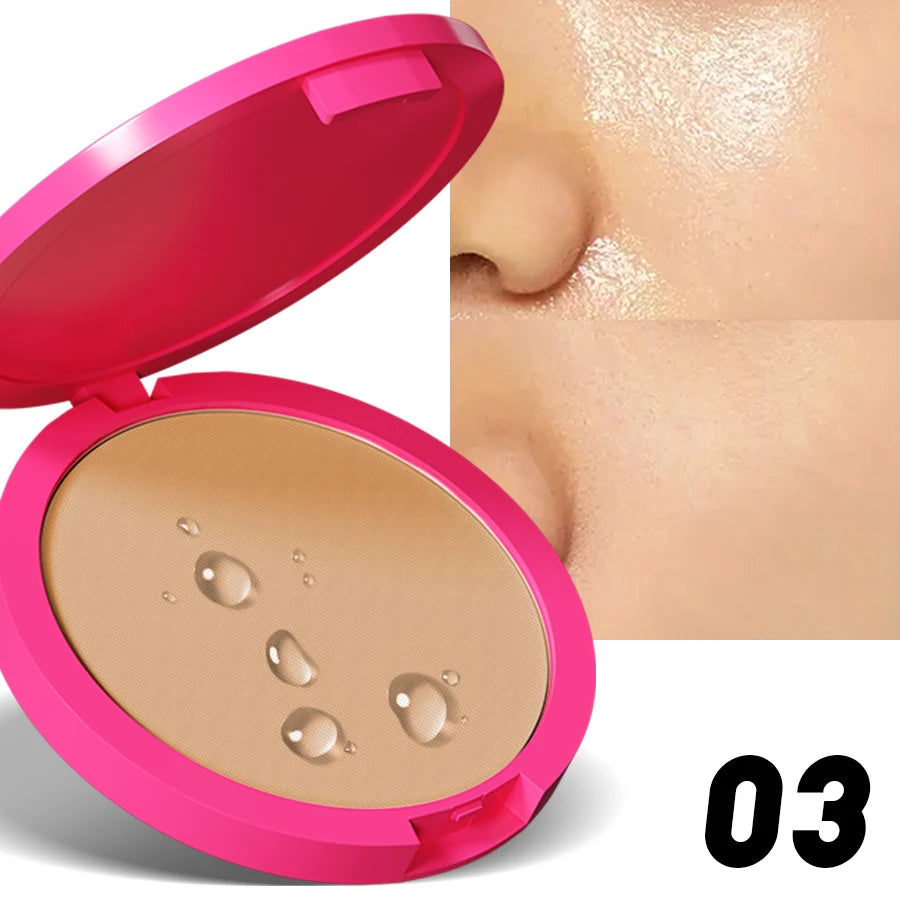 Natural Matte Powder Oil Face Concealer Makeup