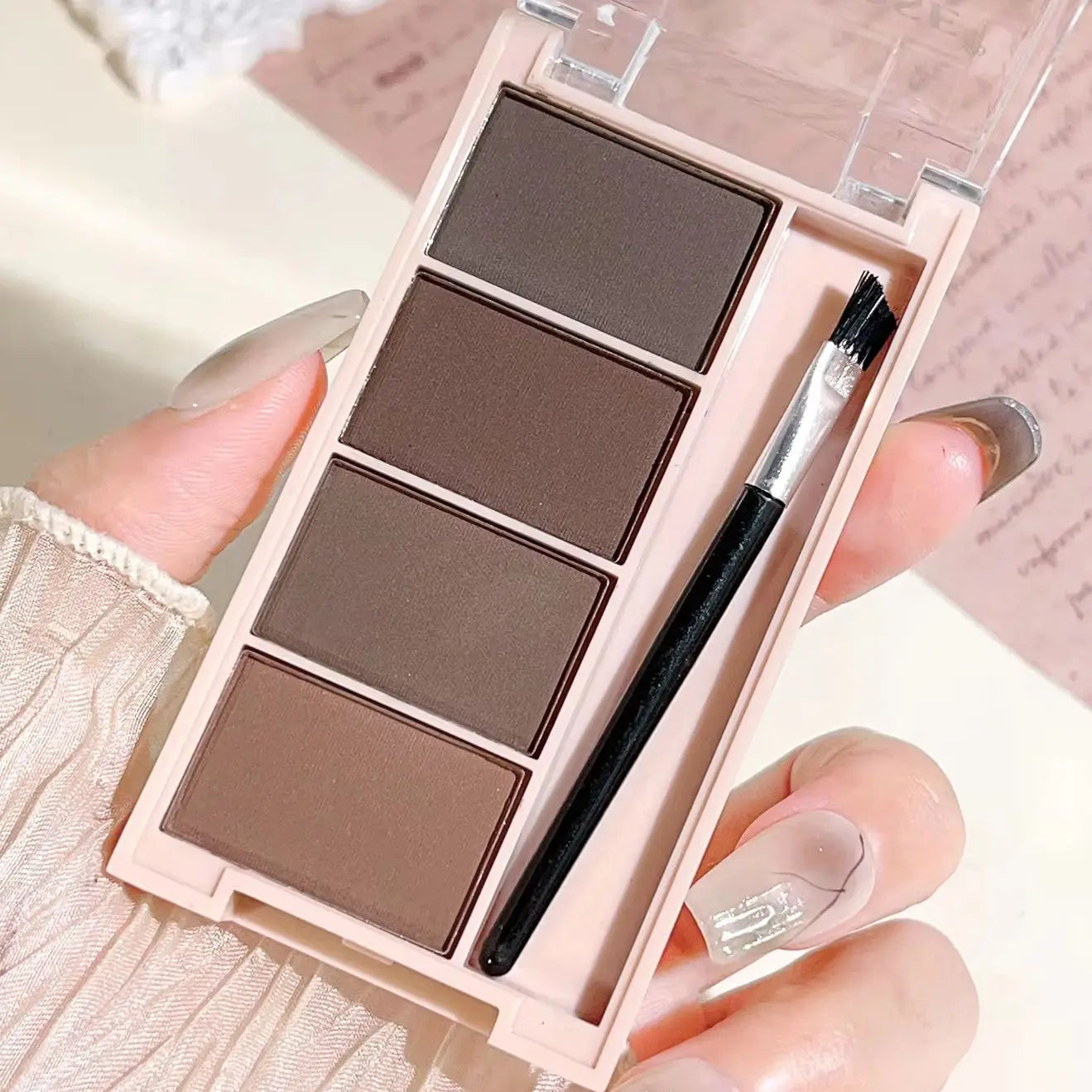 Eyebrow powder tray