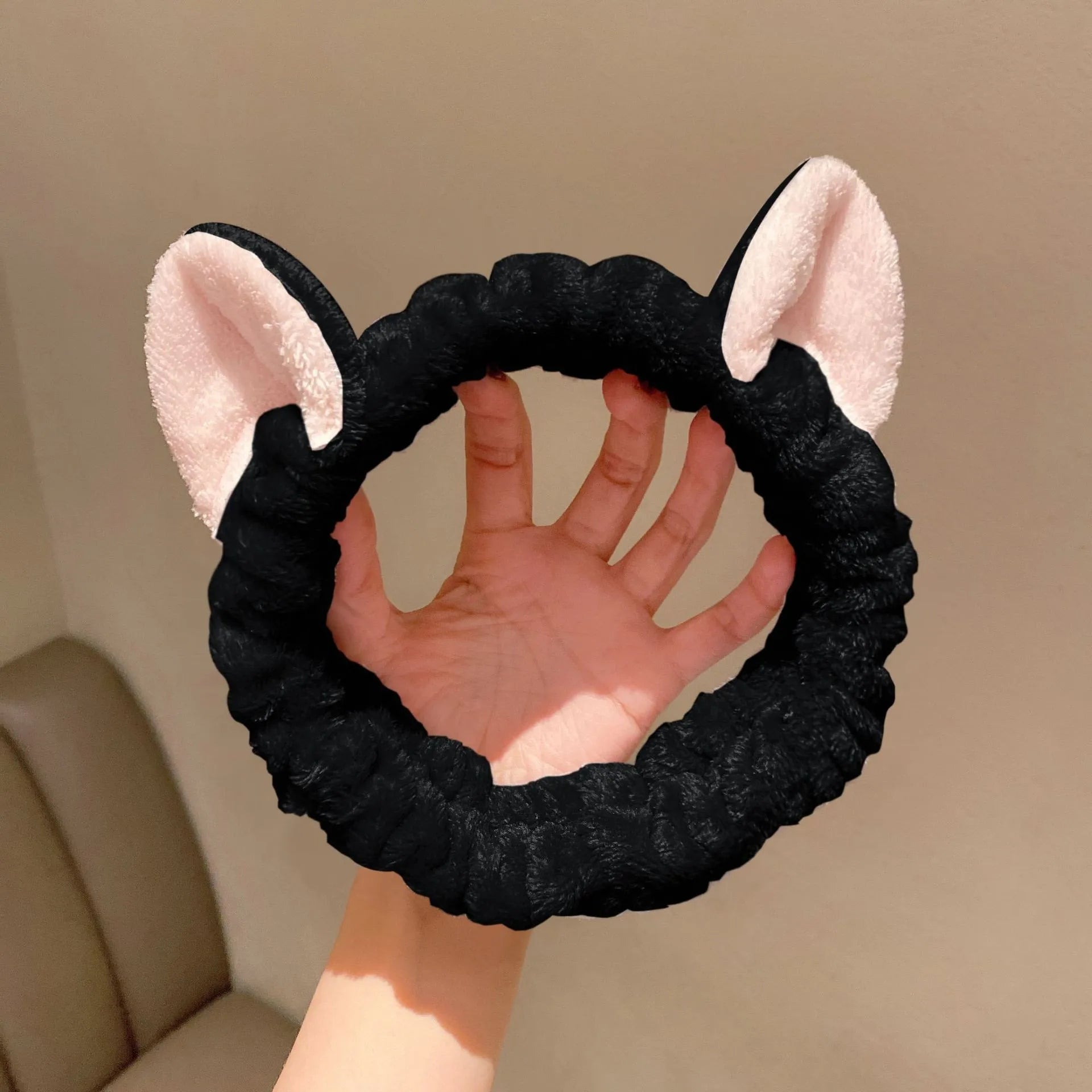 Hairband Cat Coral