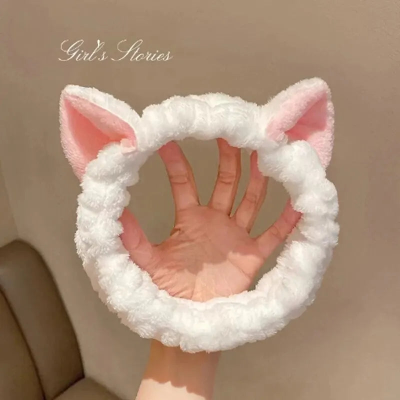Hairband Cat Coral