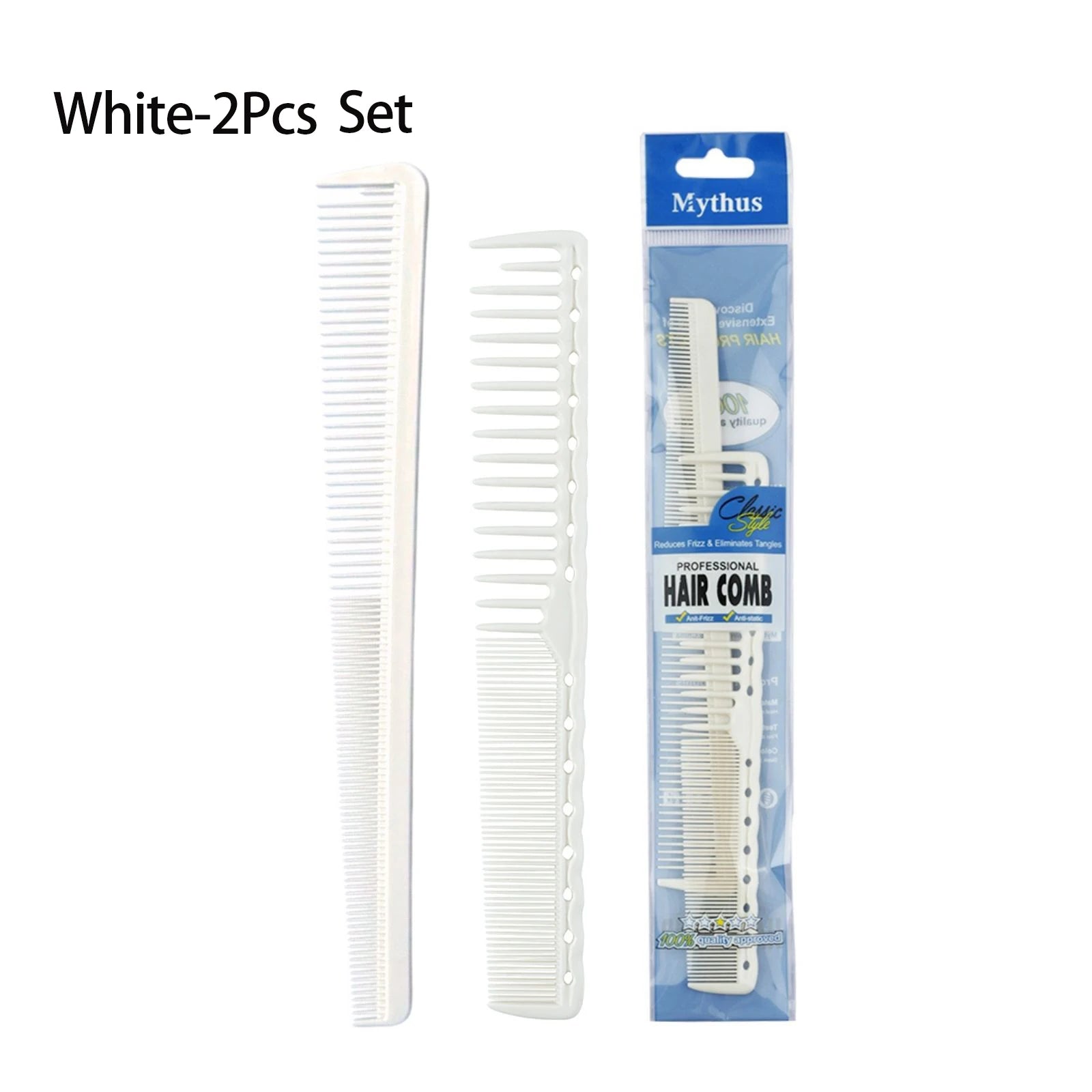 2pcs Set Professional Barbershop Comb