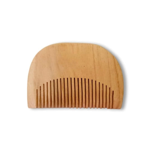 Mini Pocket Wooden Beard Comb for Men